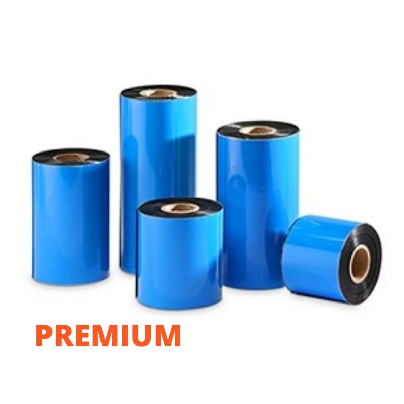 TTR/RIBBON WAX PREMIUM (110mm x 300mt) Out Universal  Zebra, Citizen, Godax, tec
