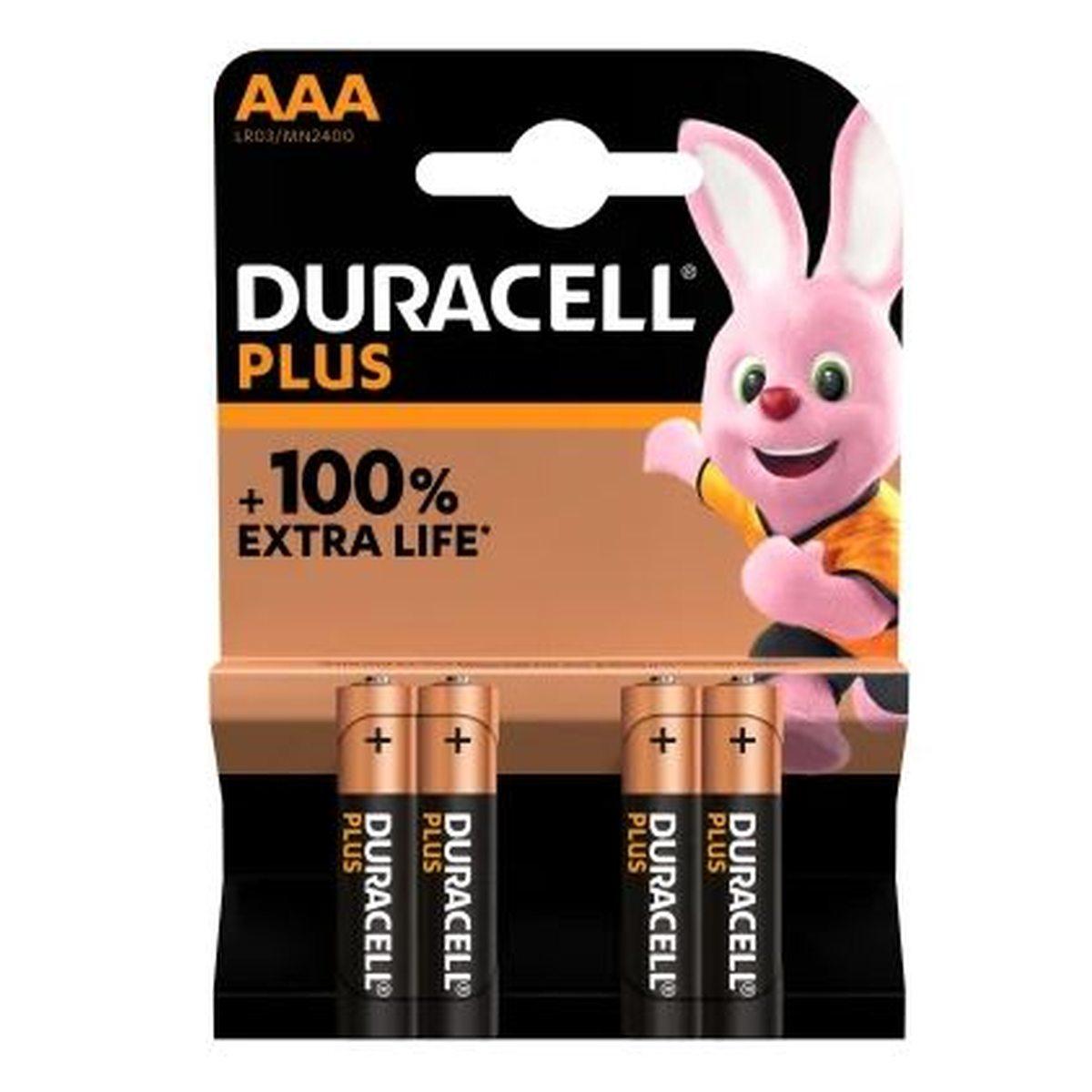 Pile Duracell Ministilo AAA Plus Power 100%
