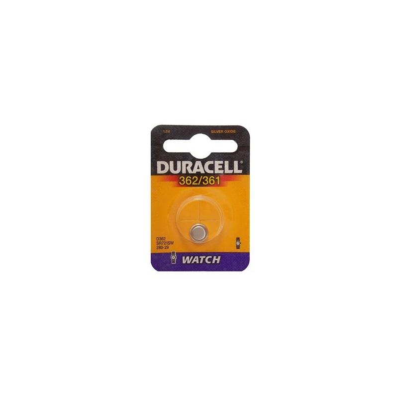 PILE A BOTTONE DURACELL D362/361 1x1,5v