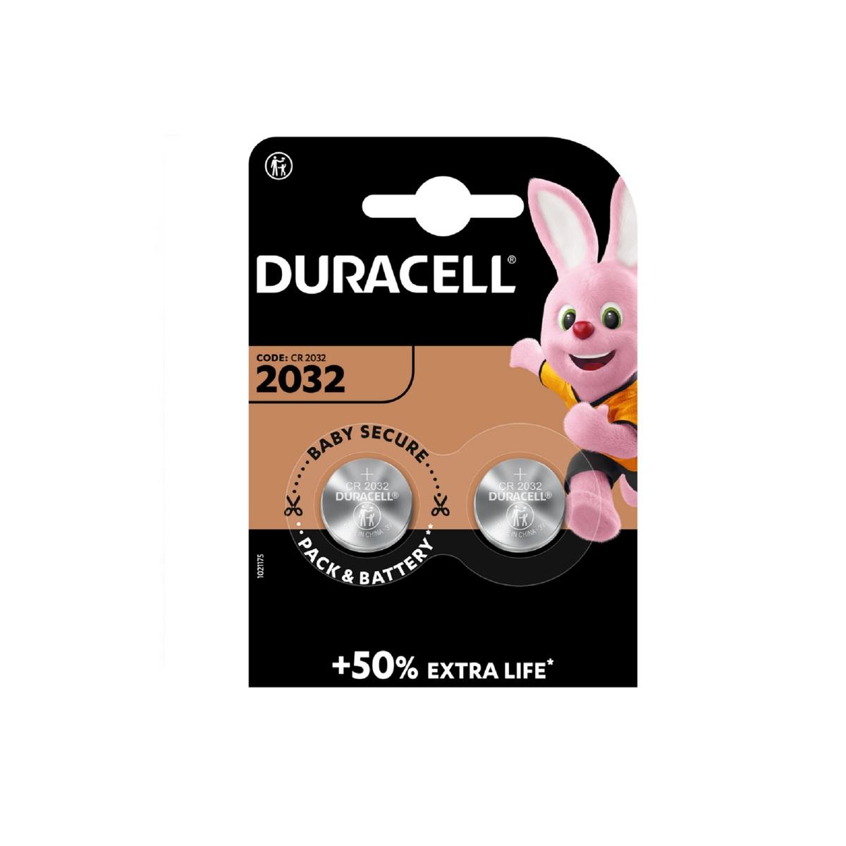 Pile Duracell a Bottone CR2032 per PC, Auto ecc..