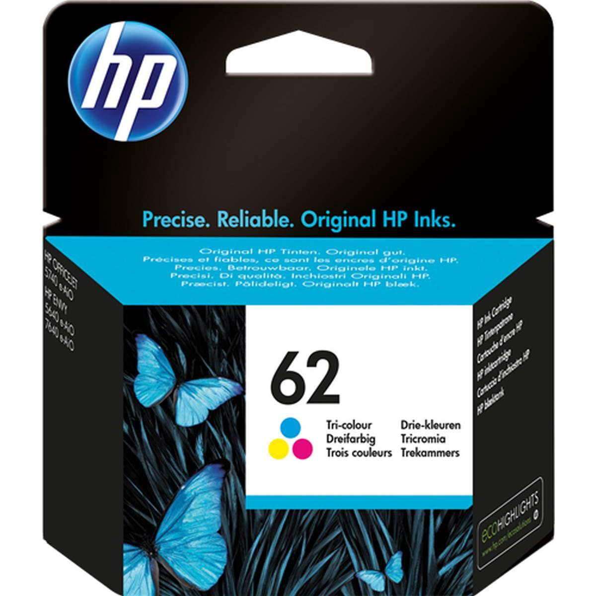 Cartuccia Originale (62, C2P06AE) HP Envy 5640 (165pag) COLORE