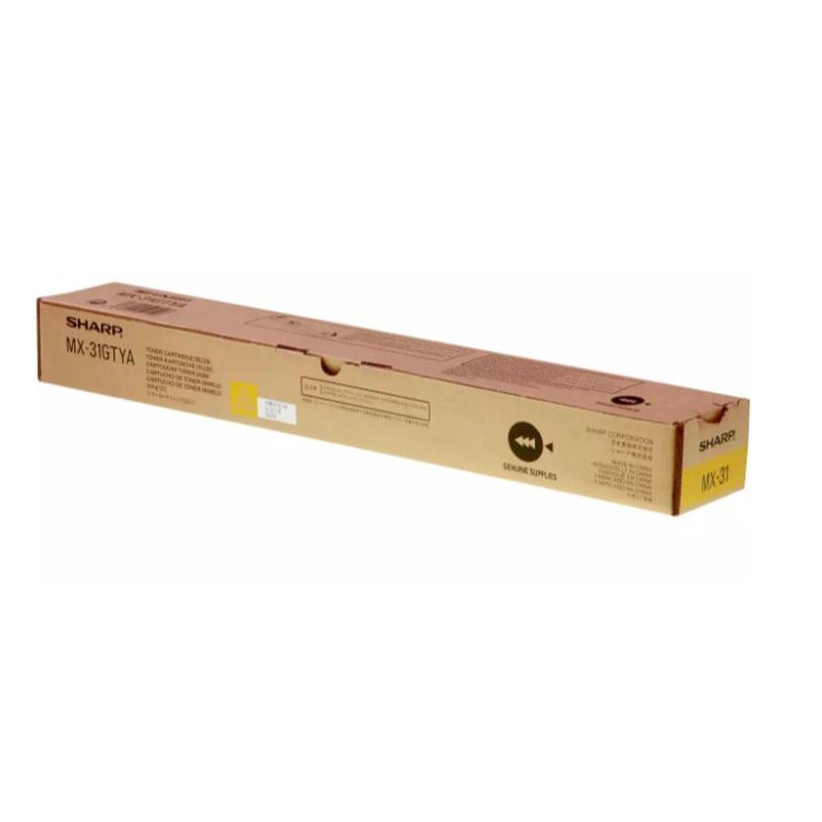 Toner Originale (MX-31GTYA) Sharp MX2600N (15K) GIALLO