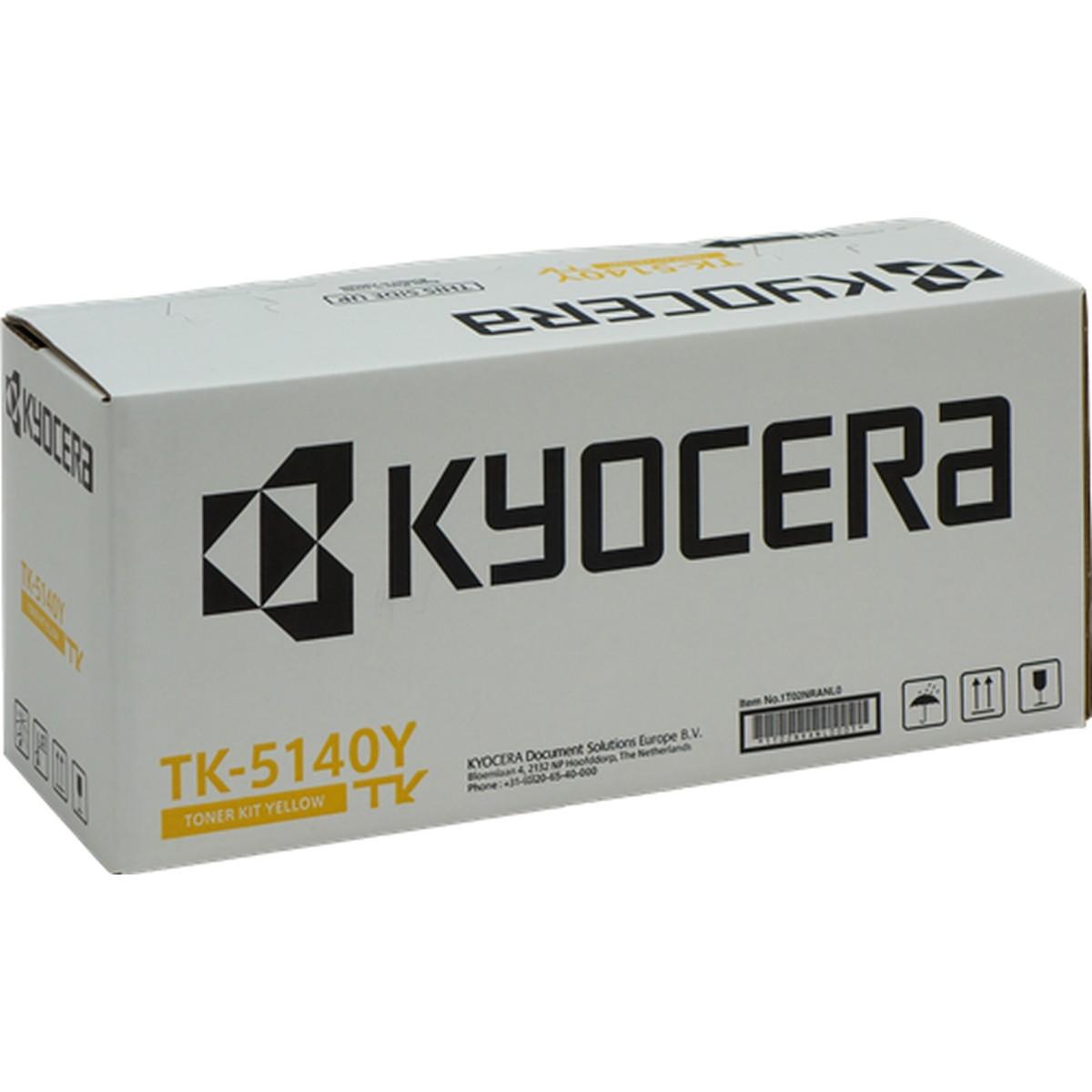 Toner Originale (TK-5140Y) KYOCERA Ecosys M6530 (5K) GIALLO