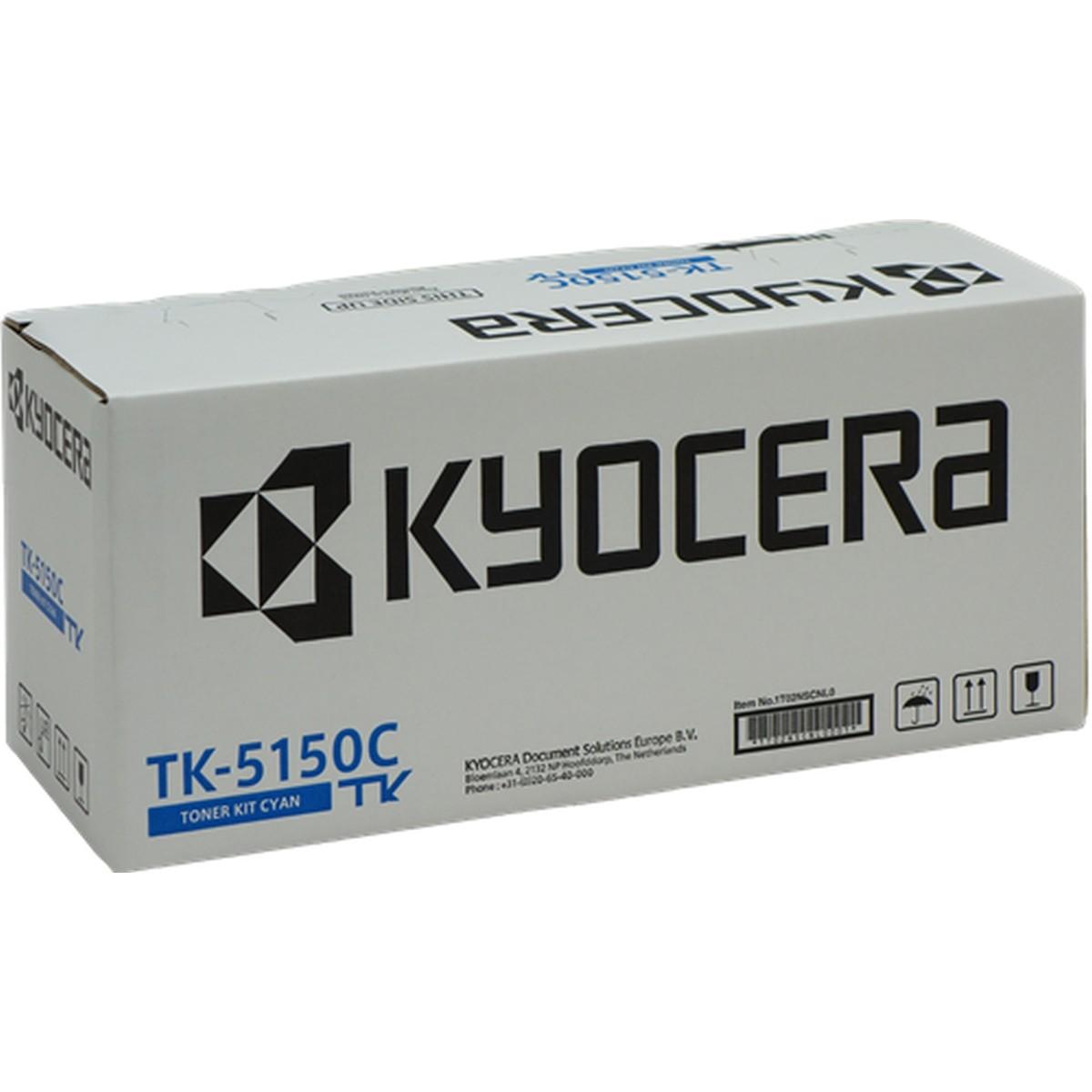 Toner Originale (TK-5150C, 1T02NSCNL0) KYOCERA Ecosys M6535 (10K) CIANO