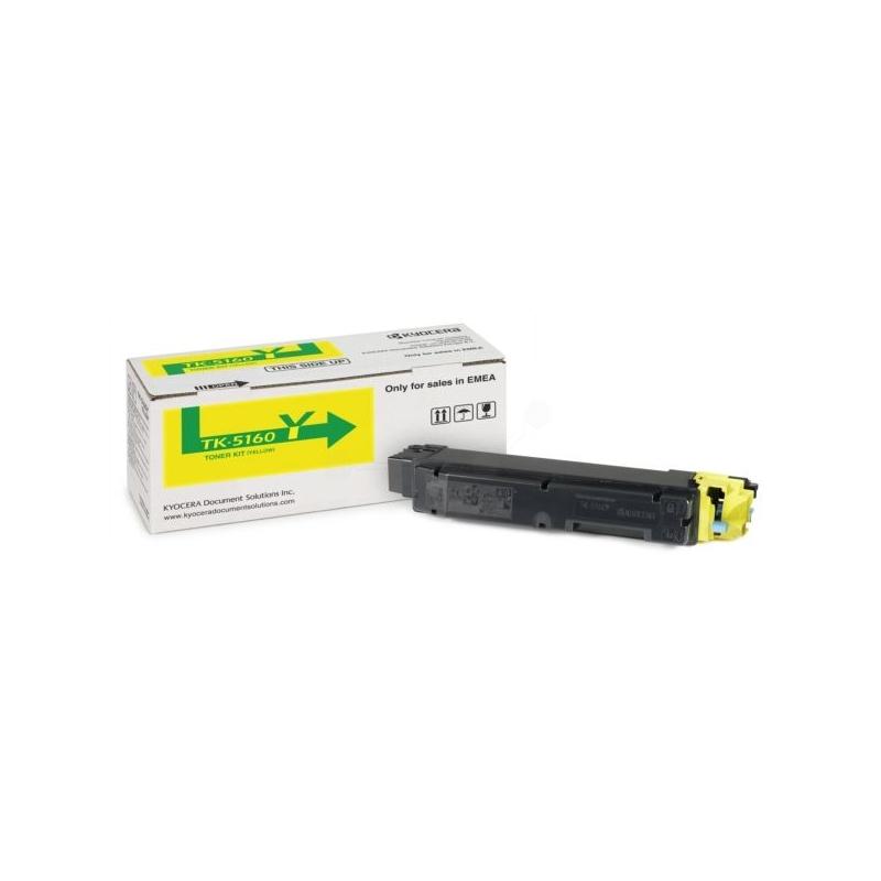 Toner Originale (TK-5160Y, 1T02NTANL0) KYOCERA Ecosys P7040CDN (12K) GIALLO
