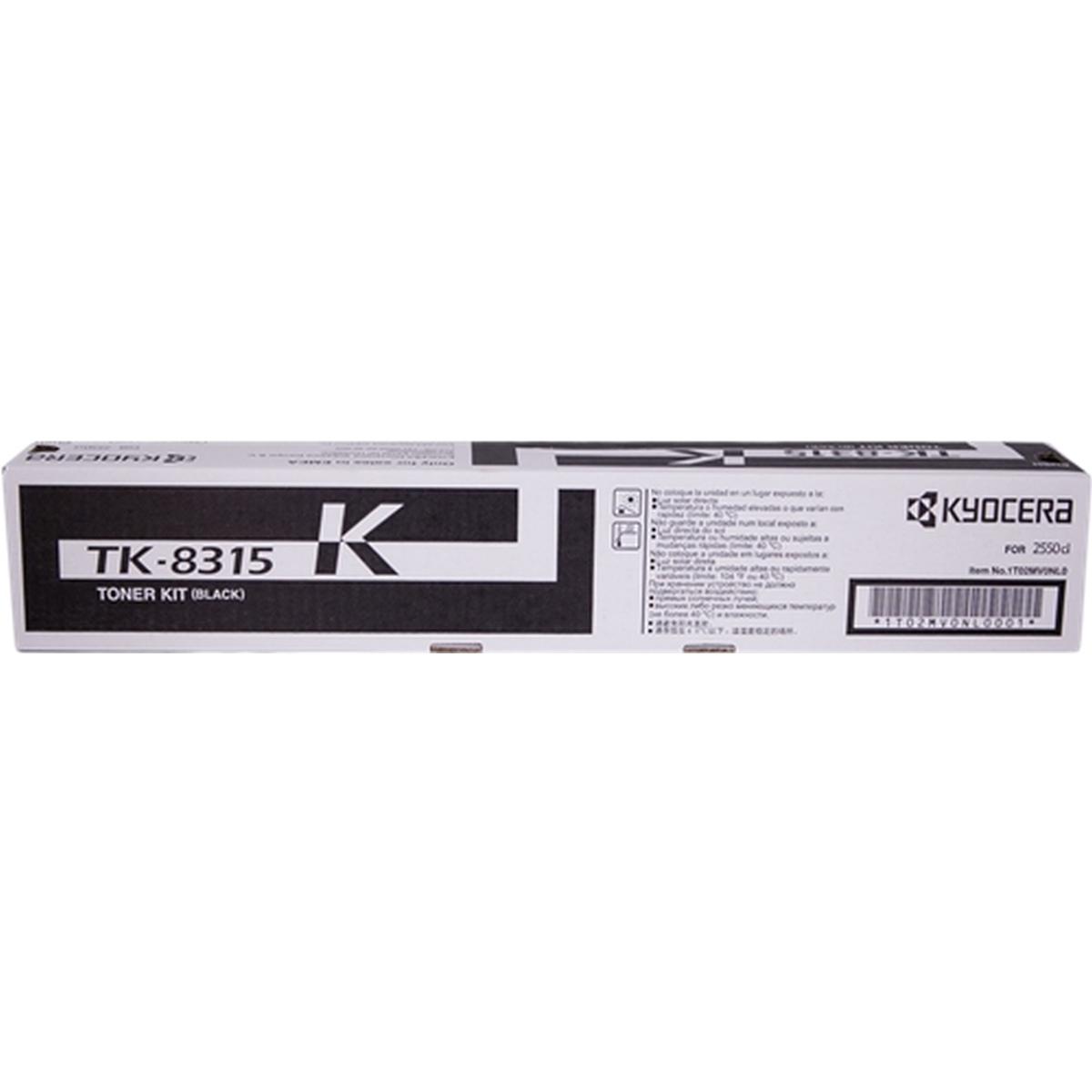 Toner Originale (TK-8315K, 1T02MV0NL0) KYOCERA 2550CI (12K) NERO