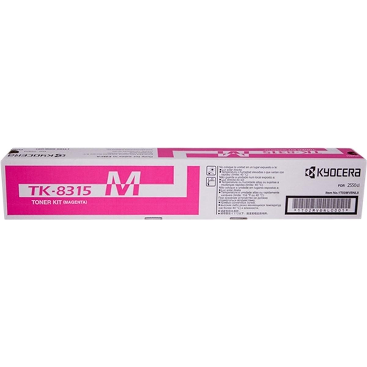 Toner Originale (TK-8315M, 1T02MVBNL0) KYOCERA 2550CI (6K) MAGENTA