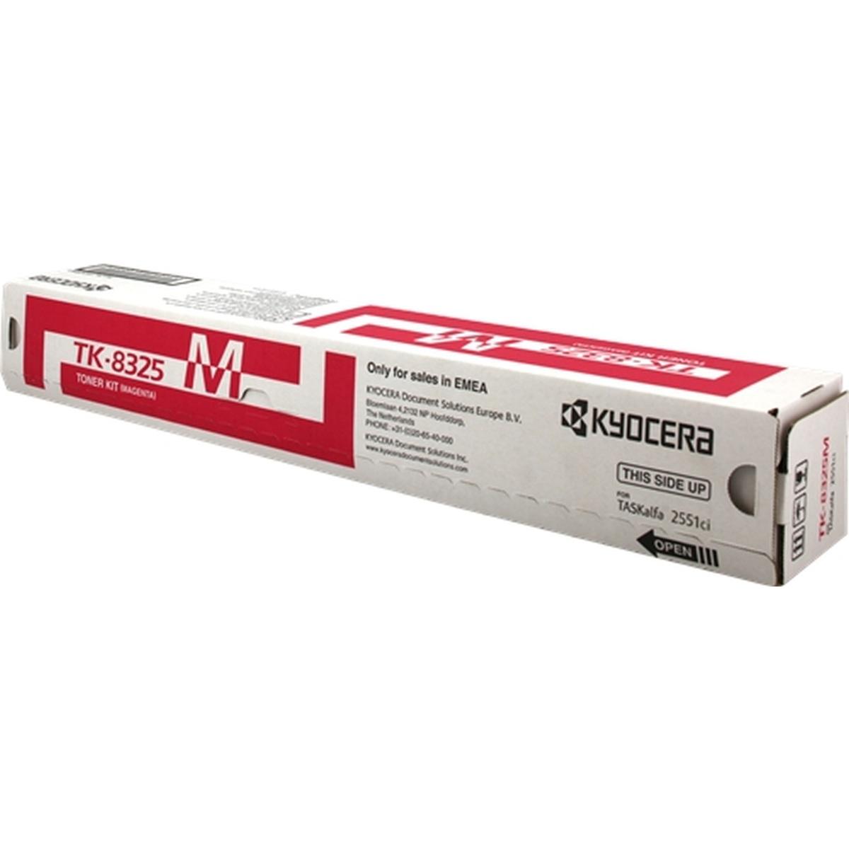Toner Originale (TK-8325M) KYOCERA TASKalfa 2551ci (12K) MAGENTA