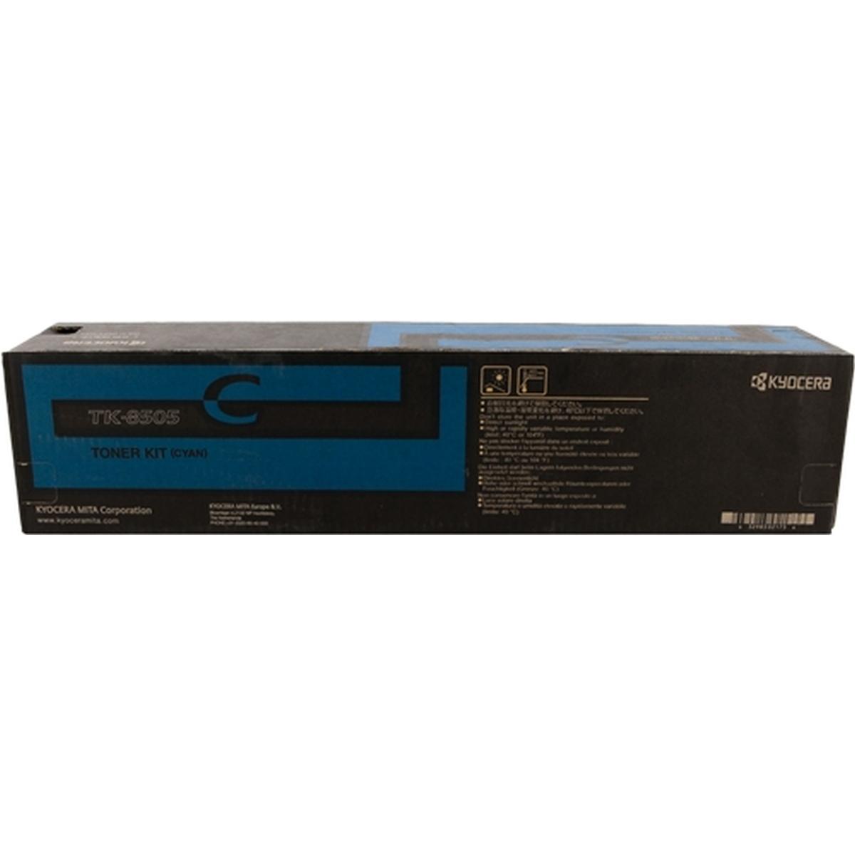 Toner Originale (TK-8505C, 1T02LCCNL0) per KYOCERA TASKalfa 4550ci (20K) CIANO