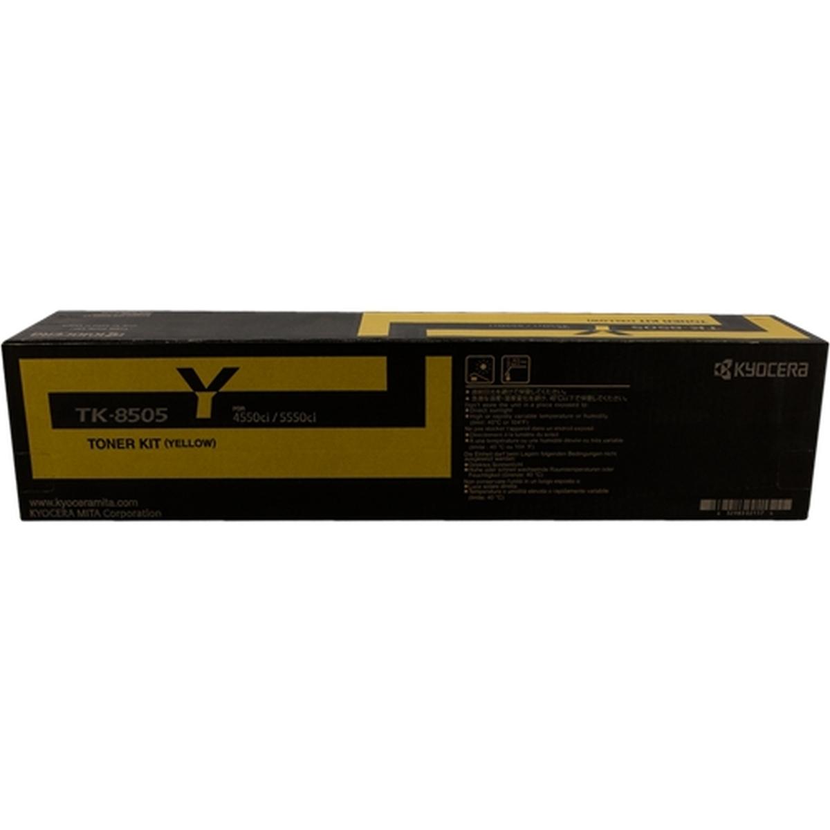 Toner Originale (TK-8505Y, 1T02LCANL0) per KYOCERA 4550ci (20K) GIALLO