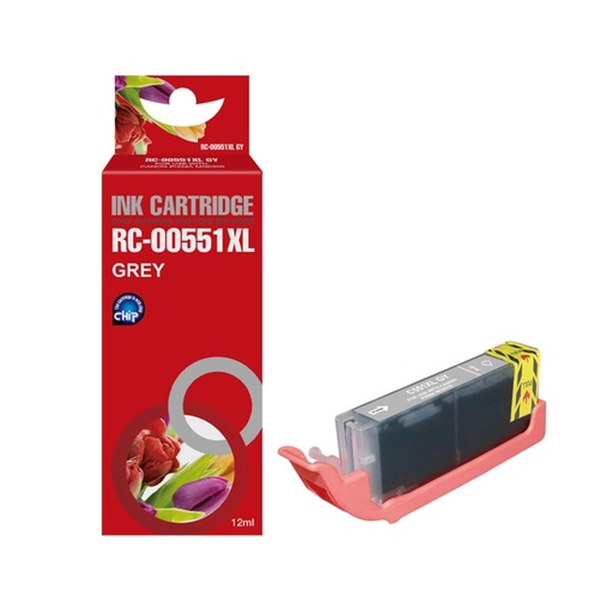 Cartuccia Compatibile (CLI-551GY) per Canon MG6350 (11ml) GRIGIO