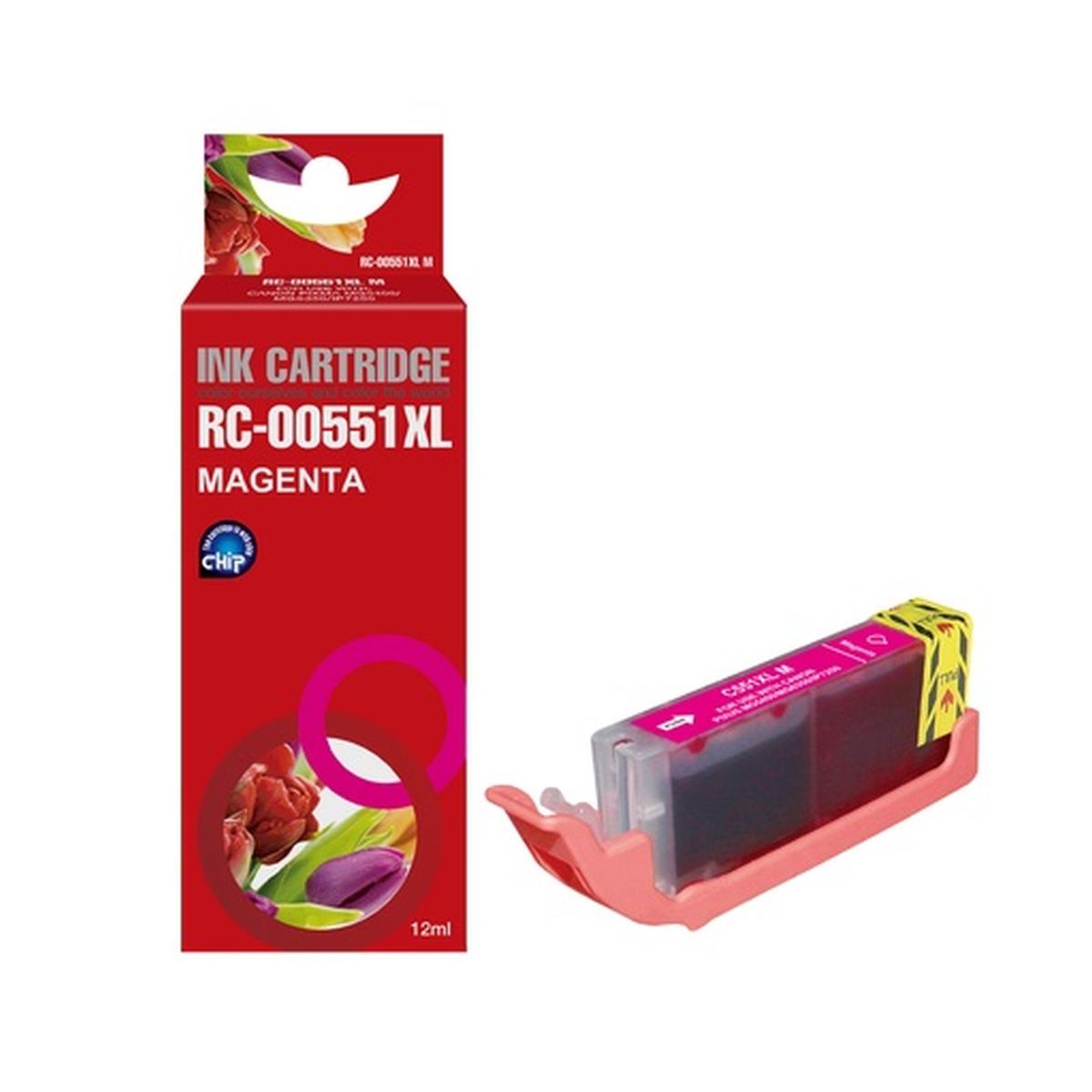 Cartuccia Compatibile (CLI-551M) per CANON MG5550 (13ml) MAGENTA