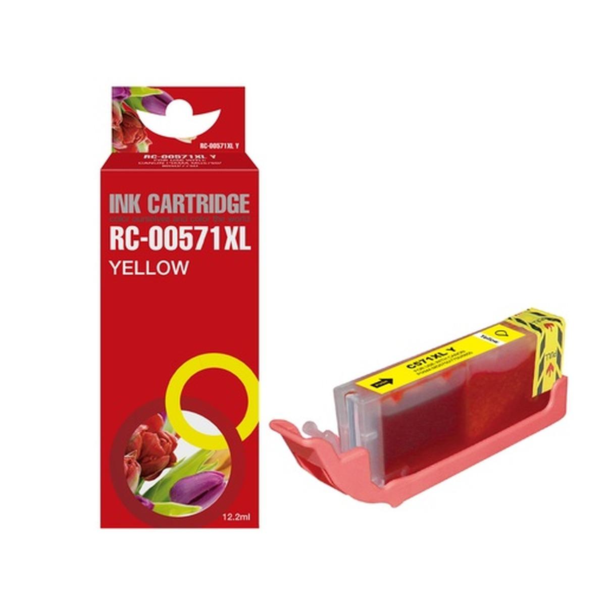 Cartuccia Compatibile (CLI-571Y) per CANON MG6850 (10,8ml) GIALLO