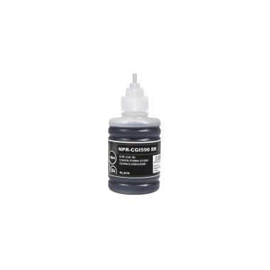 Inchiostro Compatibile (GI-590, GI-590BK, 1603C001) per CANON G1500 (140ml) NERO