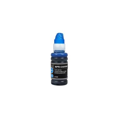 Inchiostro Compatibile (GI-590, GI-590C, 1604C001) per CANON G1500 (70ml) CIANO