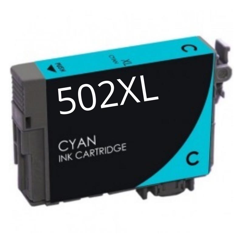 Cartuccia Compatibile (C13T02W24010, 502XL) per EPSON WF-2860DWF (0,47K) CIANO