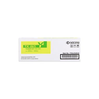 Toner Originale (TK-865Y, 1T02JZAEU0) KYOCERA TASKaifa 250ci, 300ci (12K) GIALLO