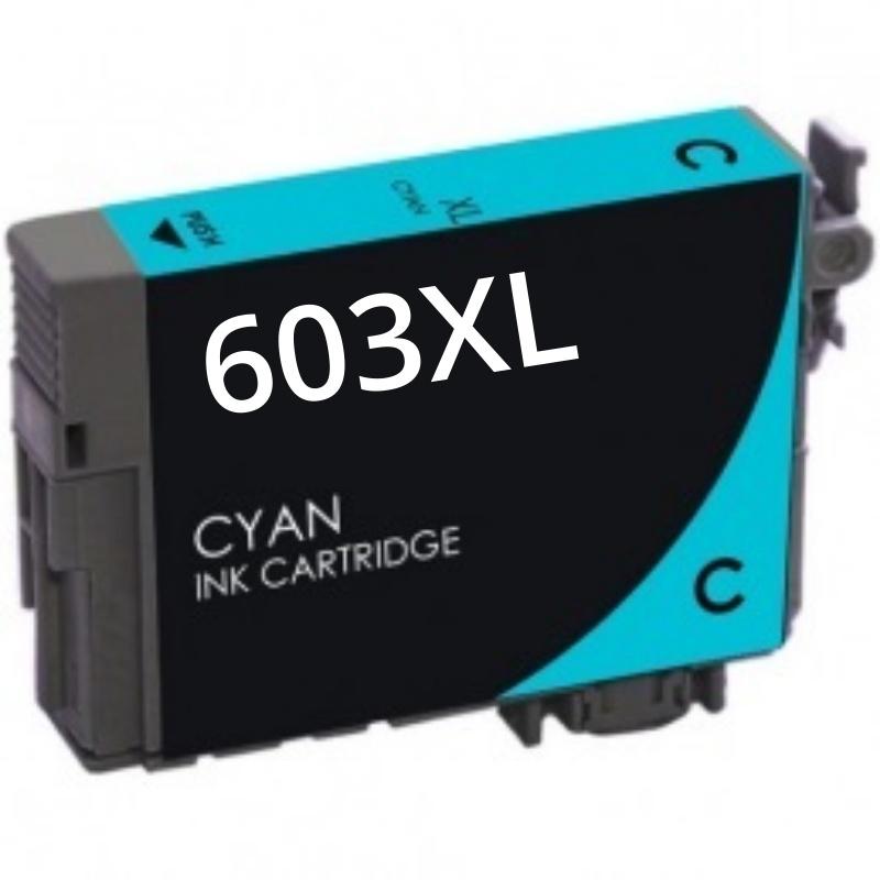 Cartuccia Compatibile (C13T03A24010, 603XL) per Epson XP2100 (12ml) CIANO