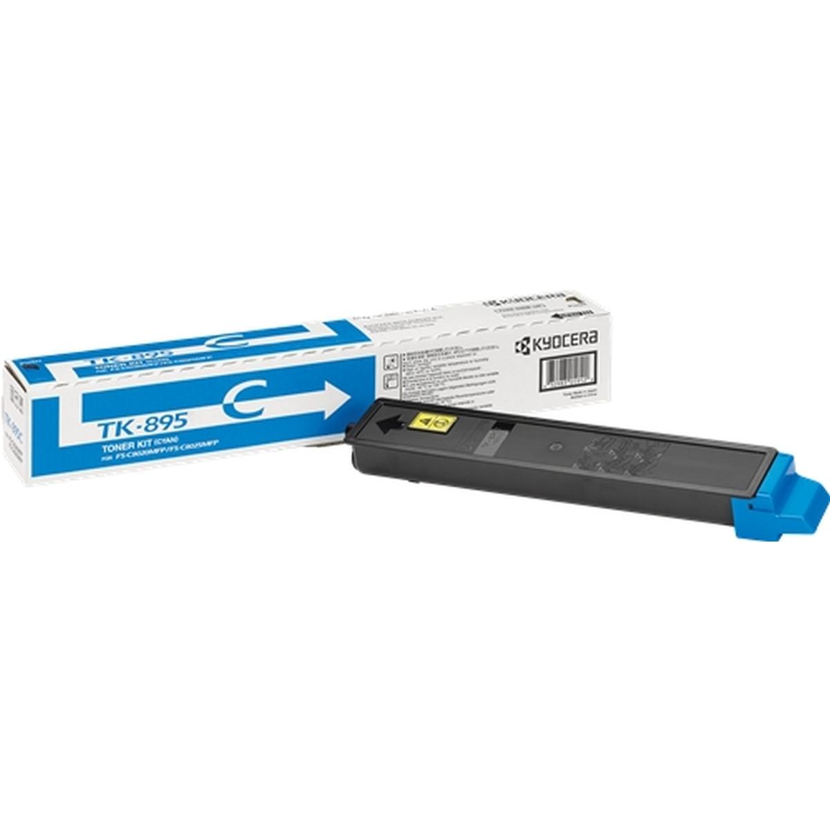 Toner Originale (TK-895C, 1T02K0CNL0) KYOCERA FS-8020MFP (6K) CIANO