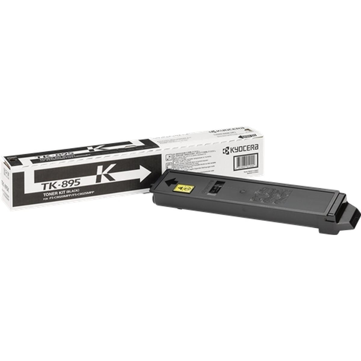 Toner Originale (TK-895K, 1T02K00NL0) KYOCERA FS-8020MFP (12K) NERO