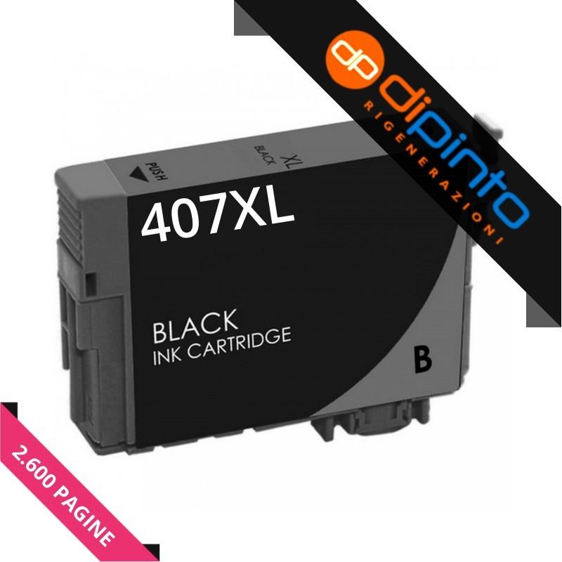 Cartuccia Compatibile (C13T07U140, 407XL) per EPSON WF4745 (2,6K) NERO
