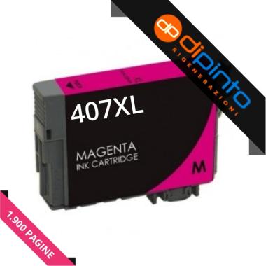 Cartuccia Compatibile (C13T07U340, 407XL) per EPSON WF4745 (1,9K) MAGENTA