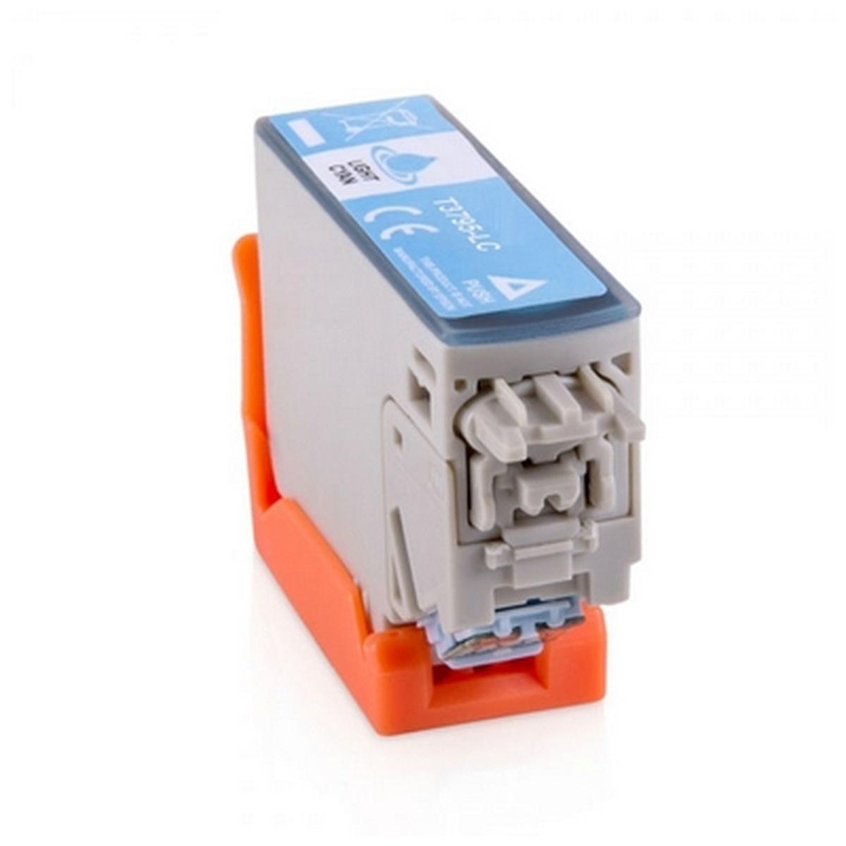 Cartuccia Compatibile (C13T37954010, 378XL) per EPSON Stylus XP8500 (10.3ml) LIGHT CIANO