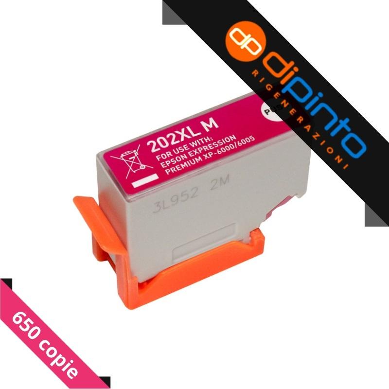 Cartuccia Compatibile (T02H3, T02F3, 202XL) EPSON XP6000 (12ml) MAGENTA