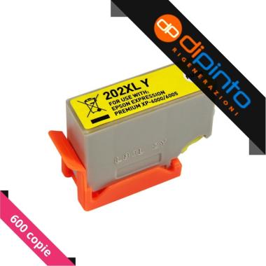 Cartuccia Compatibile (T02H4, T02F4, 202XL) EPSON XP6000 (12ml) GIALLO