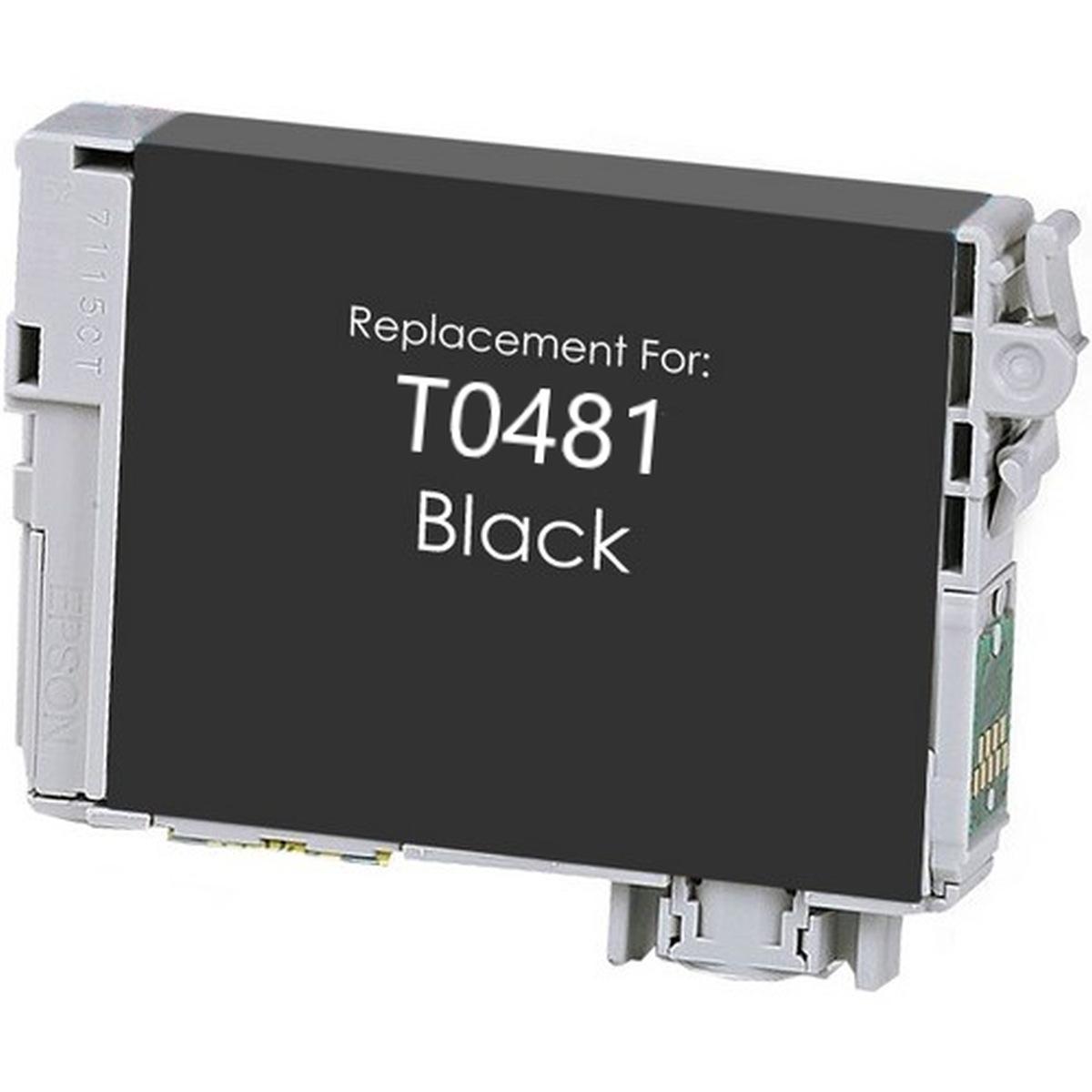 Cartuccia Compatibile Epson (T0481) Stylus photo R200, R300 (16ml) NERO