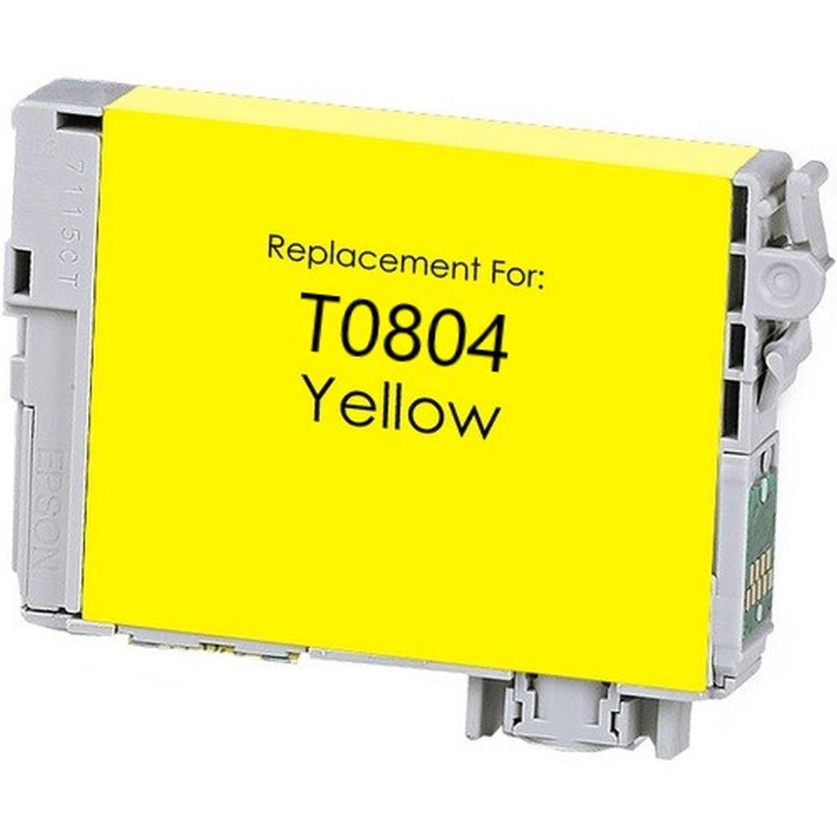 Cartuccia Compatibile Epson (T0804) Stylus photo R265 (12ml) GIALLO