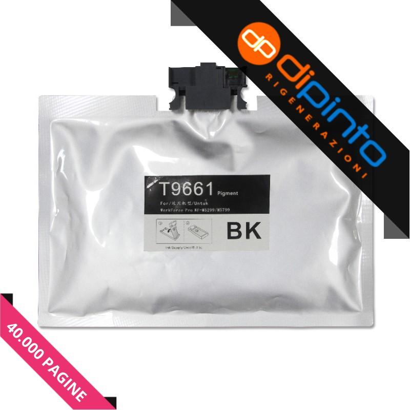 Cartuccia Compatibile (T9661XXL, C13T966140) per EPSON WF-M5799DWF (40K) NERO PIGMENTATO