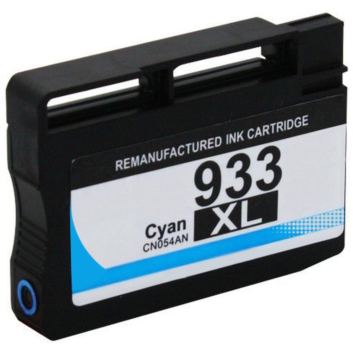 Cartuccia Compatibile (CN054AE, 933XL) per HP Officejet 6700 (14ml) CIANO
