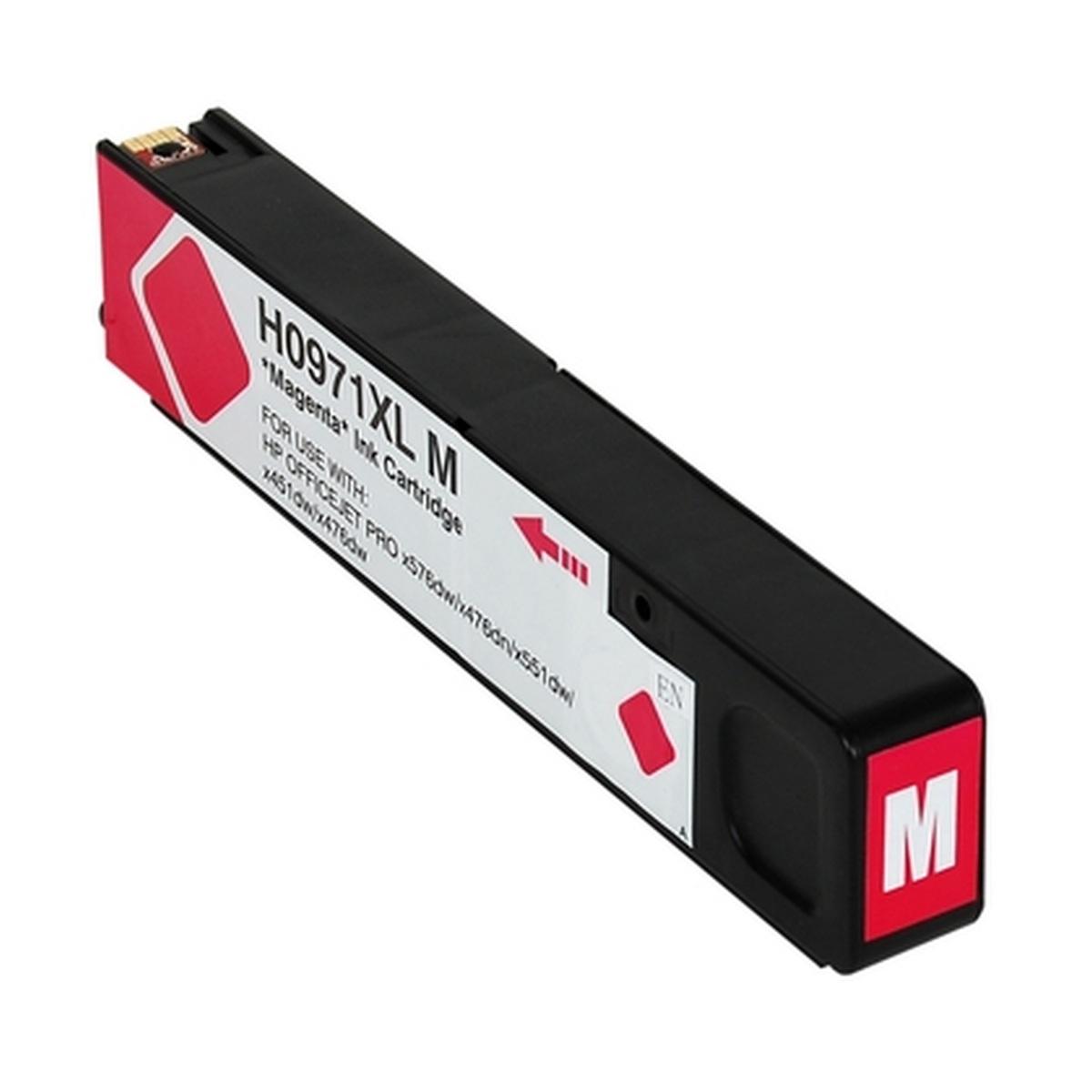Cartuccia Compatibile (CN627AE, 971XL, 971M) per HP OfficeJet Pro X476 (6,6K) MAGENTA