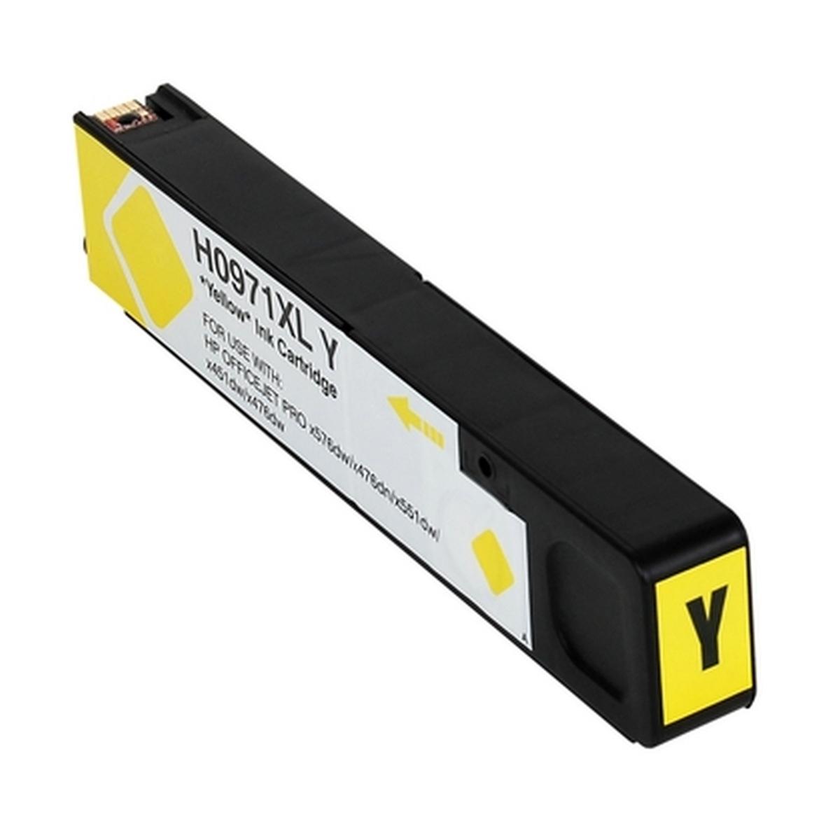 Cartuccia Compatibile (CN628AE, 971XL, 971Y) per HP OfficeJet Pro X476 (6,6K) GIALLO