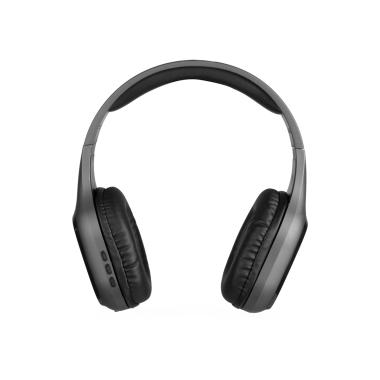 Cuffie NGS Artica Sloth Wireless Bluetooth 5.0 - Microfono integrato - Vivavoce - Archetto regolabile - Ingresso ausiliario jack da 3,5 mm - Autonomia 10 ore - Colore grigio