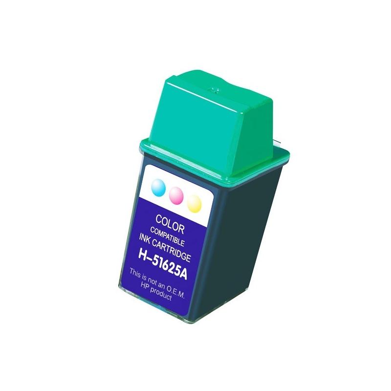 Cartuccia Rigenerata (51625A, 25) per HP Deskjet 310 (21ml) CMY