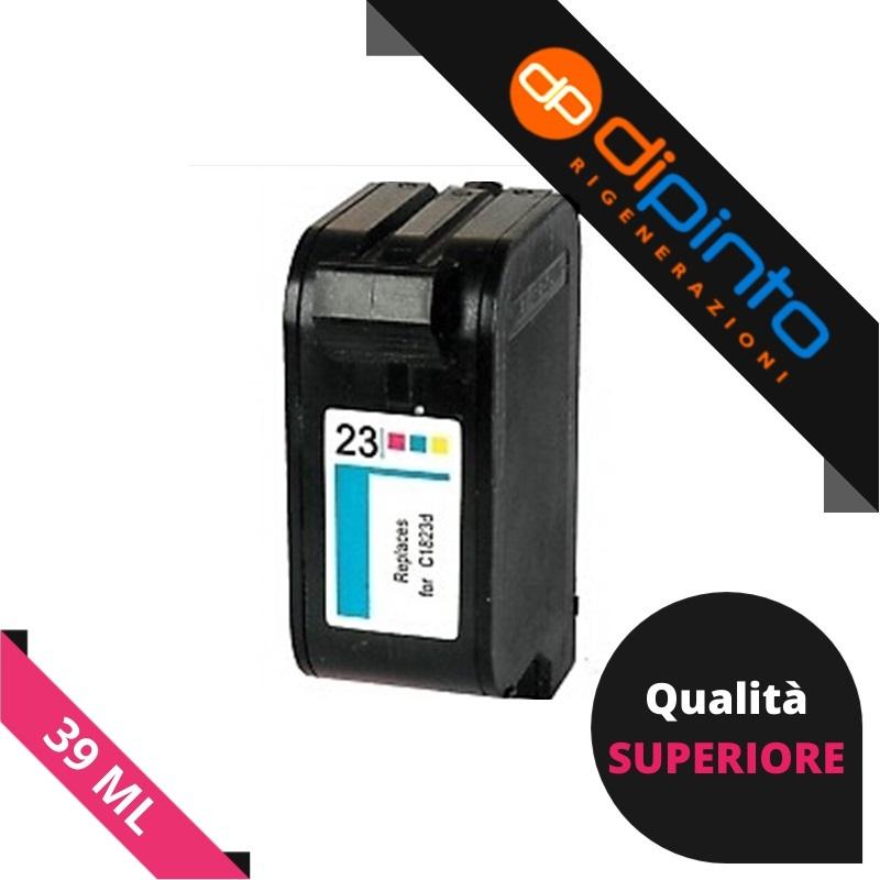 Cartuccia Rigenerata (C1823D) per HP Deskjet 710C (39ml) CMY