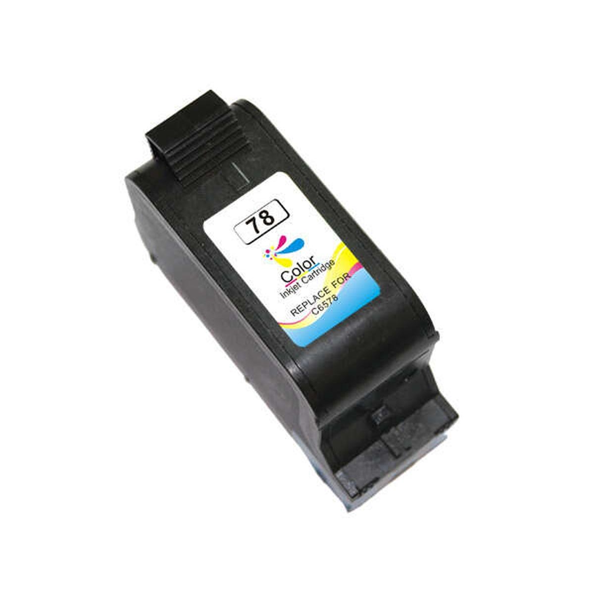 Cartuccia Rigenerata (C6578D, 78A, 78D) per HP Deskjet 1180 (39ml) CMY