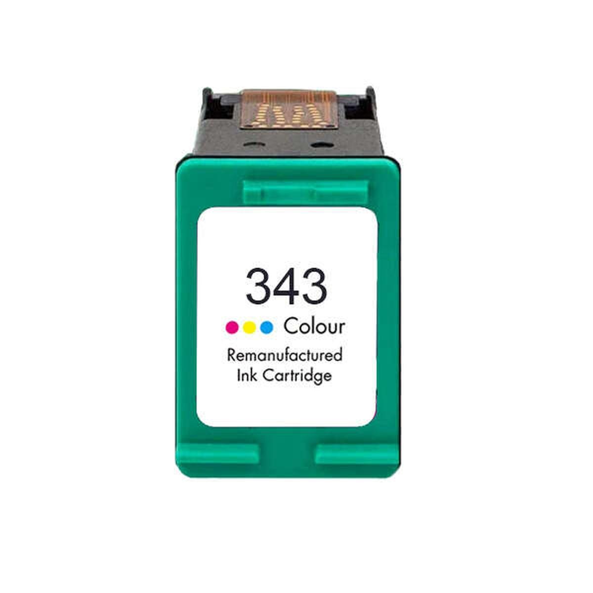 Cartuccia Rigenerata (C8766EE, 343) per HP Deskjet 5740 (18ml) COLORE