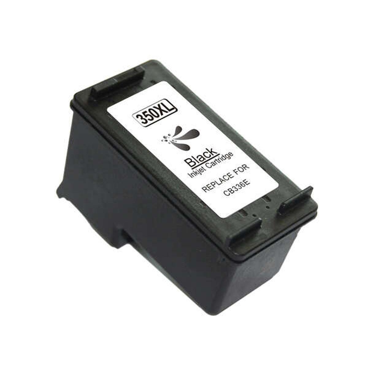 Cartuccia Rigenerata (CB336, 350XL) per HP Deskjet D4260 (25ml) NERO