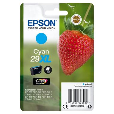 Cartuccia Originale (T2992, 29XL) Epson XP235 (450pag) CIANO XL