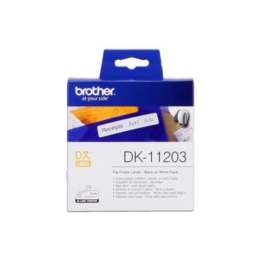Etichette Originali BROTHER P-Touch (DK-11203) (17x87) (300pz)