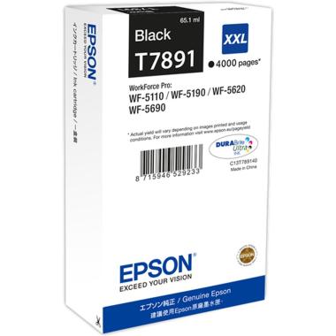 Cartuccia Originale Epson (T7891) WorkForce Pro WF5620DWF | 65ml | NERO