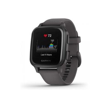 Smartwatch Garmin Venu Sq - Schermo da 1,3" - GPS, Bluetooth - Grigio