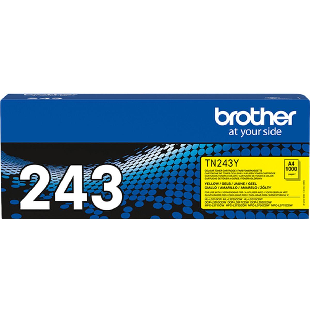 Toner Originale (TN-243Y) BROTHER DCP-L3510CDW (1K) GIALLO