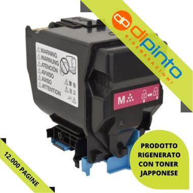 Toner Rigenerato (TNP49M, A95W350) per MINOLTA C3351 (12K) MAGENTA