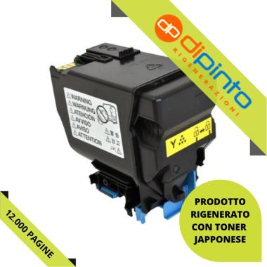 Toner Rigenerato (TNP49Y, A95W250) per MINOLTA C3351 (12K) GIALLO