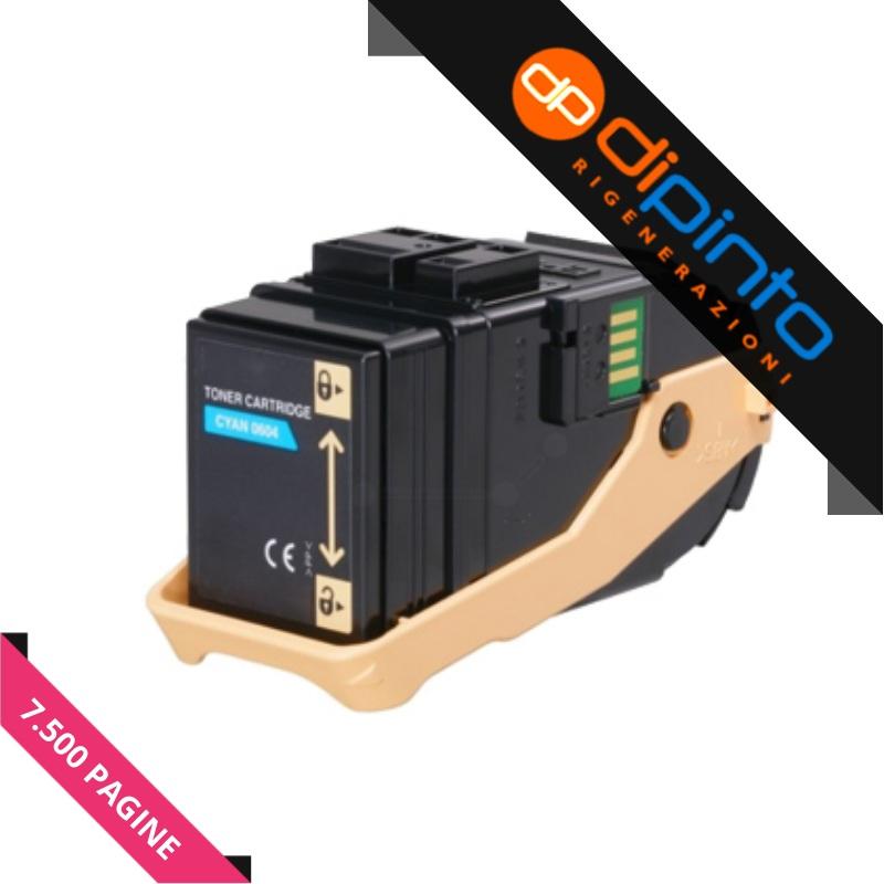 Toner Compatibile (C13S050603) per EPSON Aculaser C9300 (7,5K) CIANO