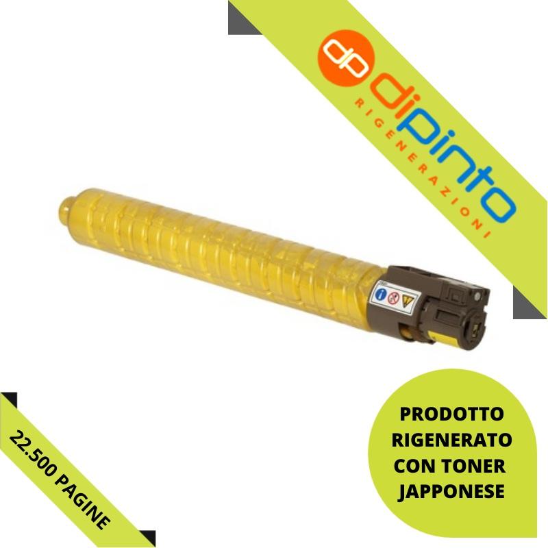 Toner Rigenerato (841684, 841752, TYPE5502E) per RICOH MP C4502 (22,5K) GIALLO